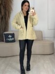 casaco teddy off white 6802