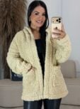 casaco teddy off white 6802