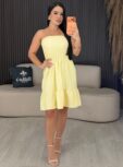 vestido olivia curto bege 6631