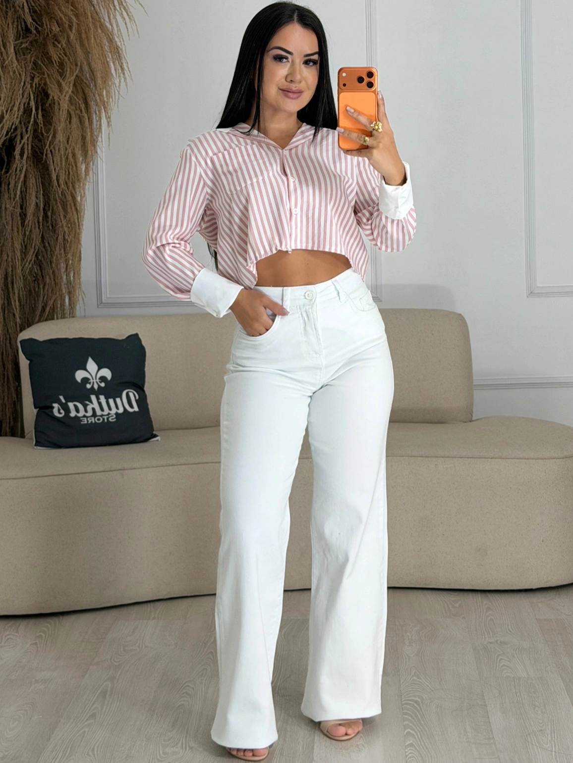 shorts saia courino caramelo 6759