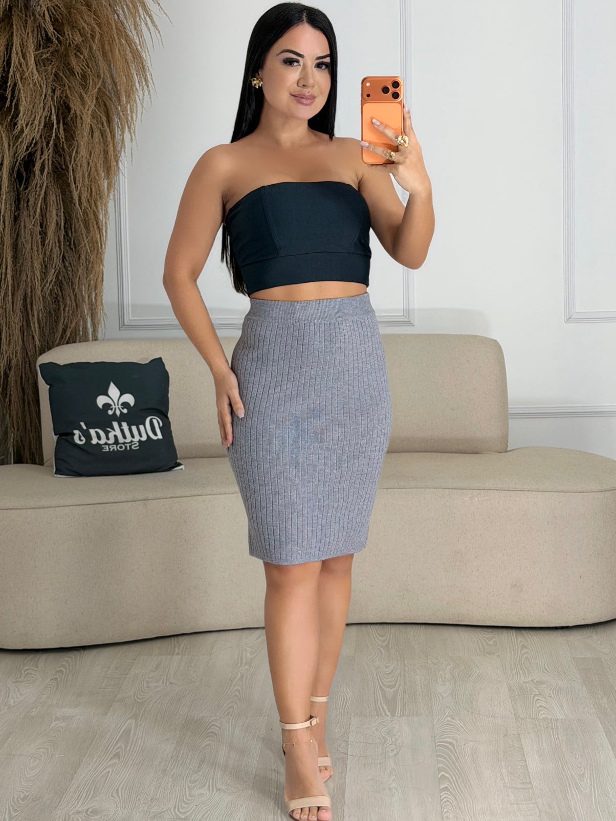 shorts saia courino caramelo 6759