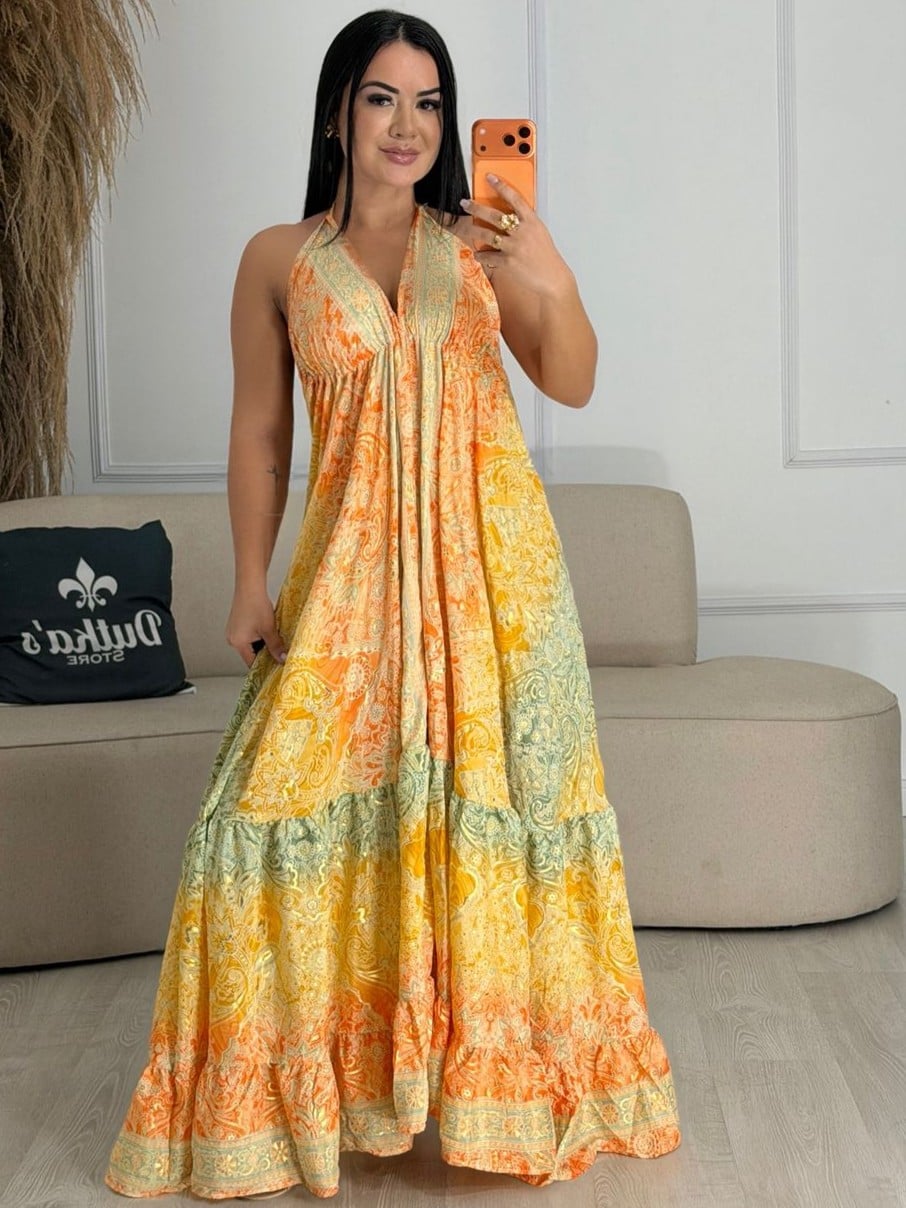 vestido indiano liz marsala 6777