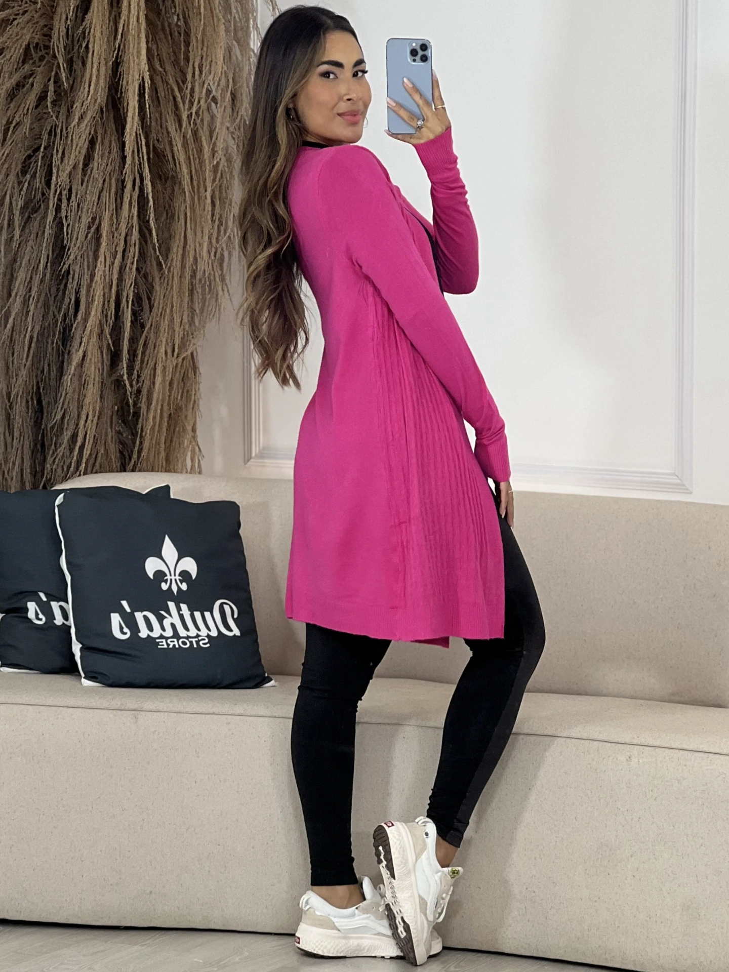 cardigã/ kimono modal rosa 6972 cardigã/ kimono modal rosa 6972