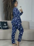 pijama plush rosa com ursinho 6881