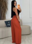 conjunto de saia e blusa de moletom branco 6906