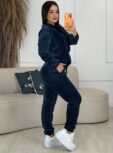 conjunto camisa e colete com cinto preto 6929