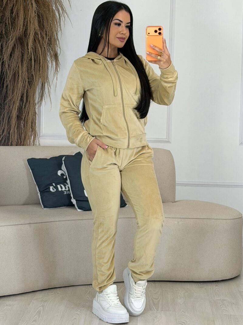 conjunto plush nude 6914