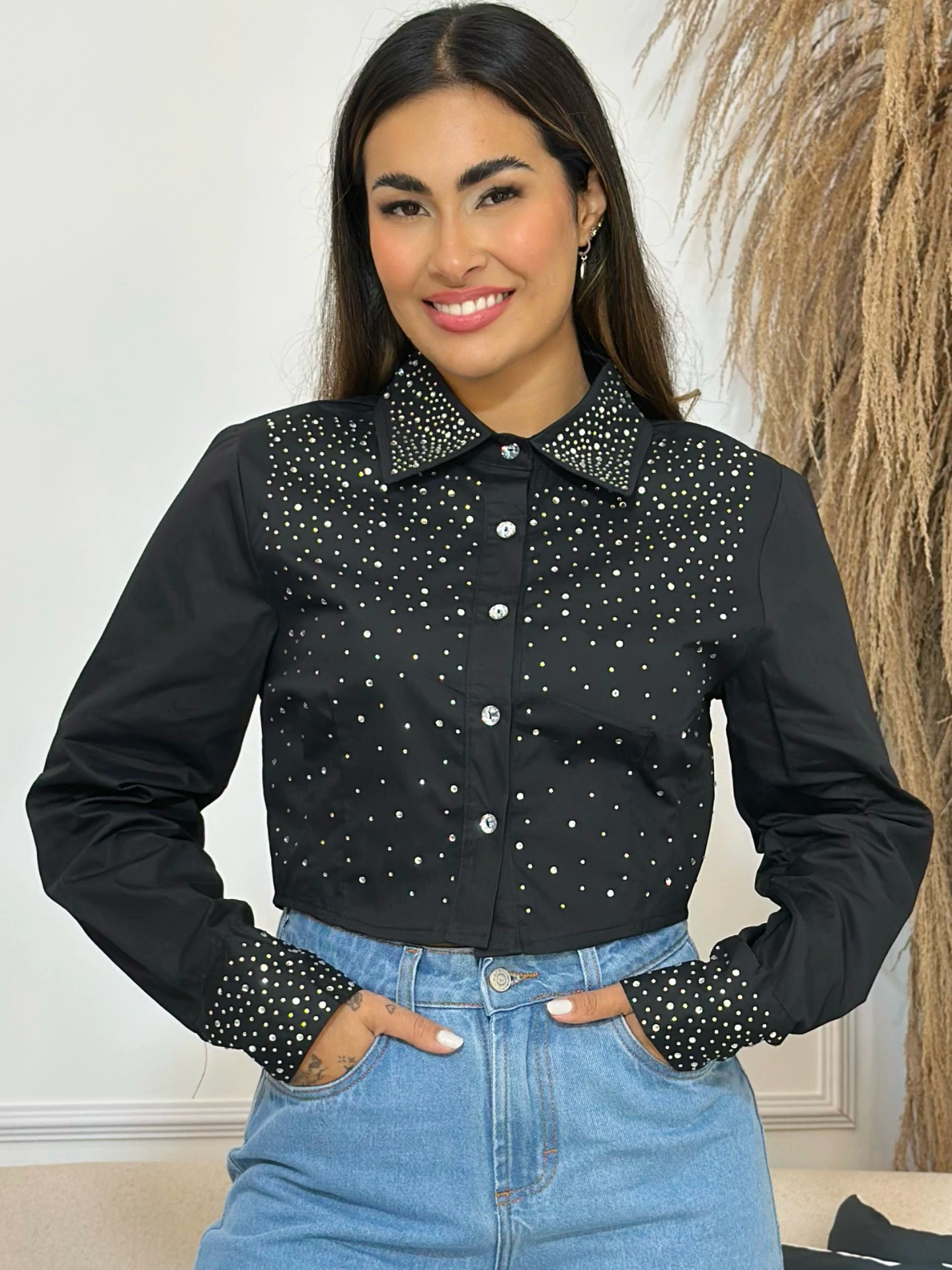 vestido com botões na manga terracota 8080